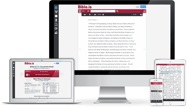 Bible.is 2.0 responsive redesign