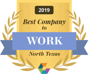 Best Places to Work in North Texas Award