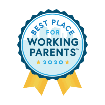 Badge - Best place for working parents 2020