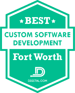 Badge - Best Custom Software Development Fort Worth