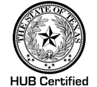 badge - The state of Texas HUB certified