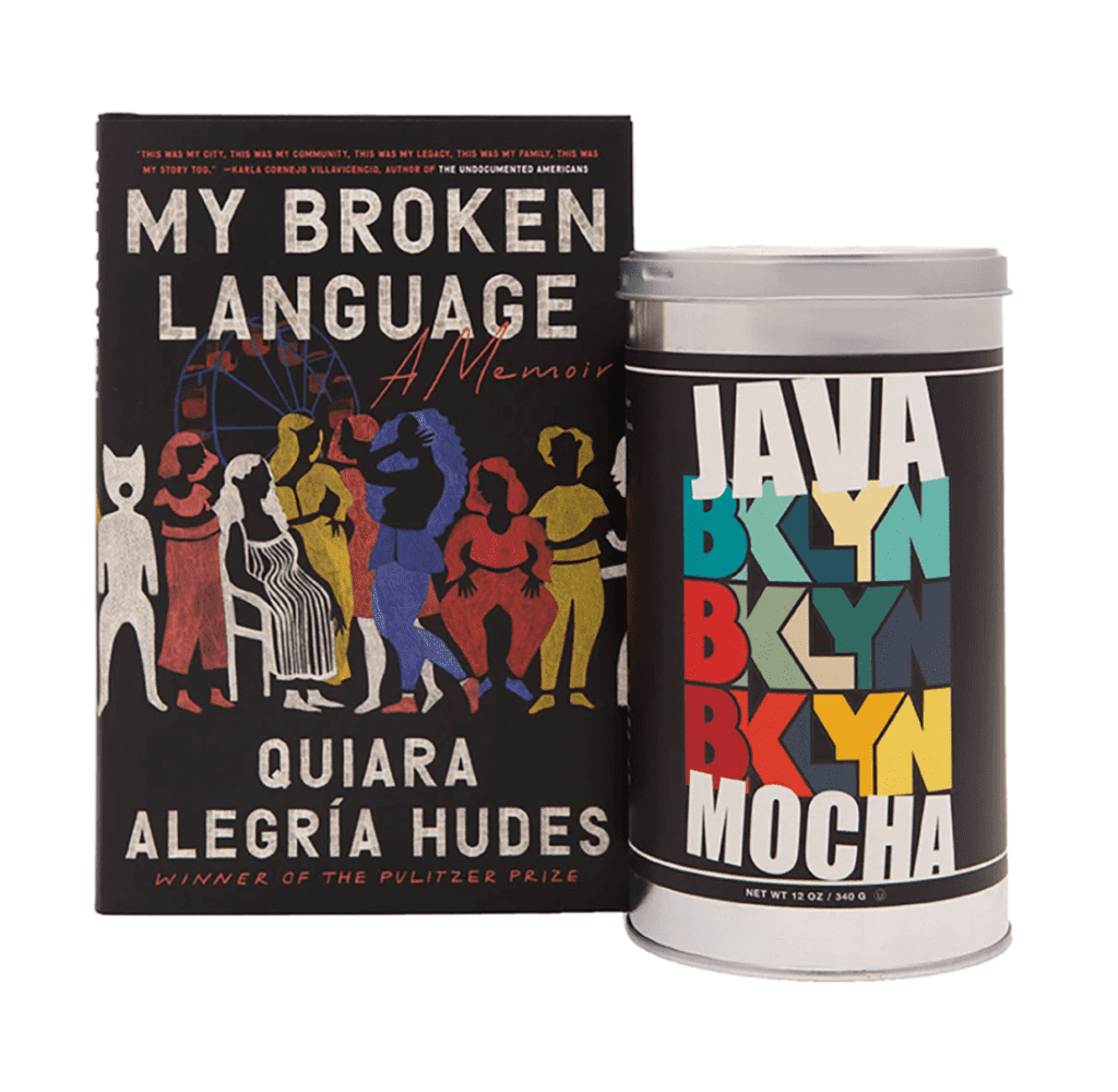 Book & Coffee Bundle: My Broken Language book + Brooklyn Roasting Company coffee from Out of Print