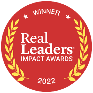 Business Awards: Real Leaders Impact Awards Badge 2022