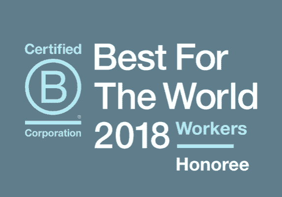 2018 B Corps Best for the World, Workers, Honoree