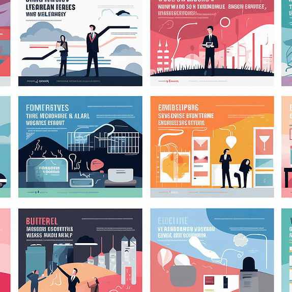 Tiles or cards of different global challenges as if displayed on a website.