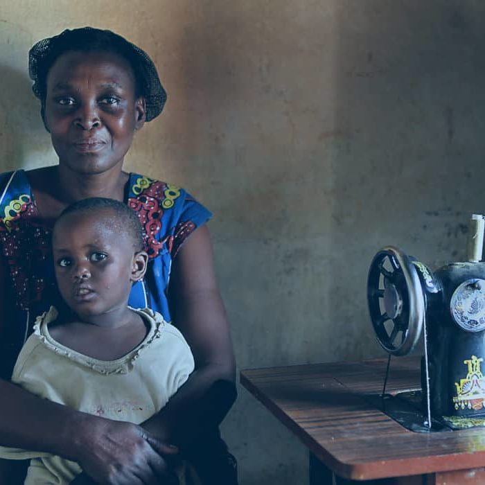 African Woman and Child - recipients of Bible Translation